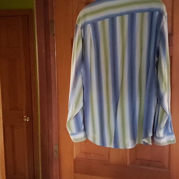 Indigo Palms button-down shirt - Picture 4 of 4